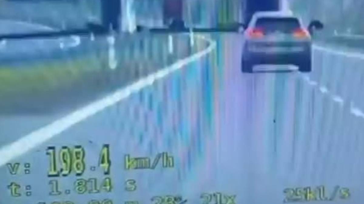 Prawie 200 km/h na liczniku. Niebywałe, jak tłumaczył się policjantom – zdjęcie artykułu z Lubon.net.pl