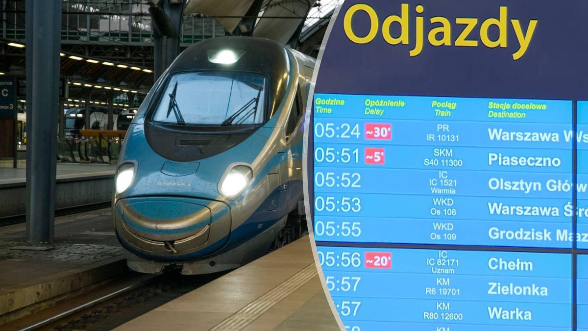 Paraliż na kolei. Odwołane i opóźnione pociągi – zdjęcie artykułu z Lubon.net.pl