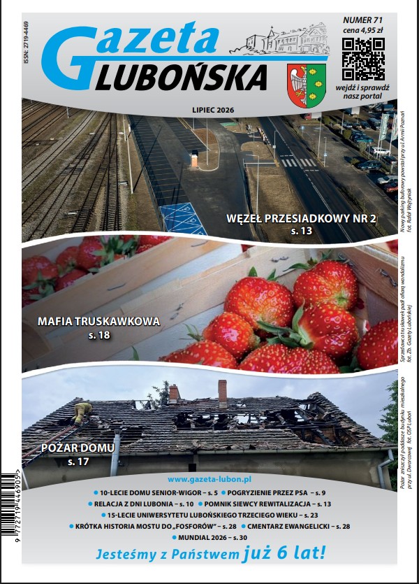 Lipcowy numer Gazety Lubońskiej już w sprzedaży – zdjęcie artykułu z Lubon.net.pl