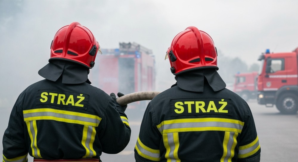 Szybka interwencja strażaków ratuje mieszkańców w pożarze budynku w Luboniu – zdjęcie artykułu z Lubon.net.pl