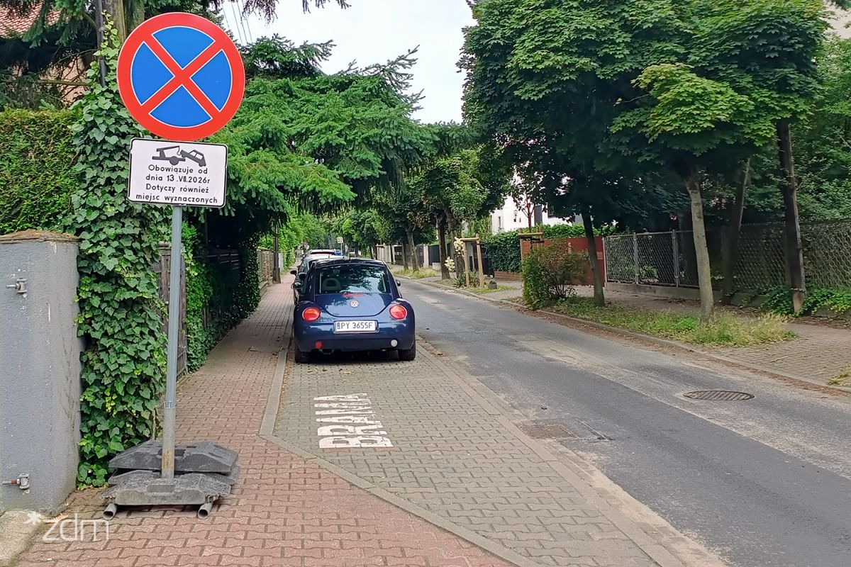Nowe oznakowanie na poznańskich Ogrodach. Sprawdź terminy prac – zdjęcie artykułu z Lubon.net.pl